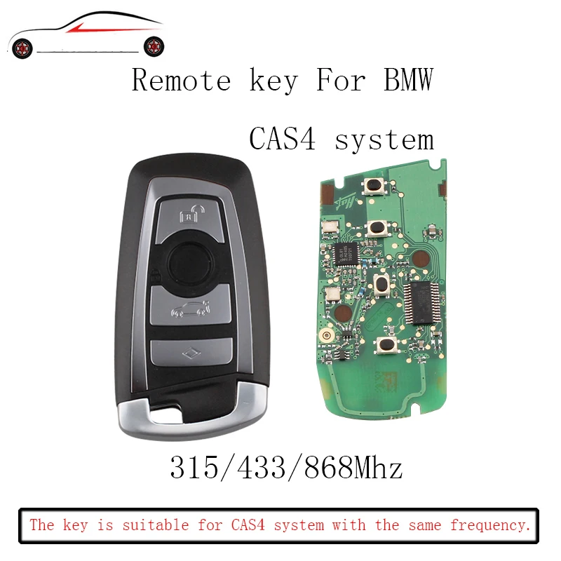 

GORBIN 315/433/868Mhz Smart Remote Key Keyless For BMW 3 5 7 Series 2009 2010 2011 2012 2013 2014 2015 2016 CAS4 CAS4+F System