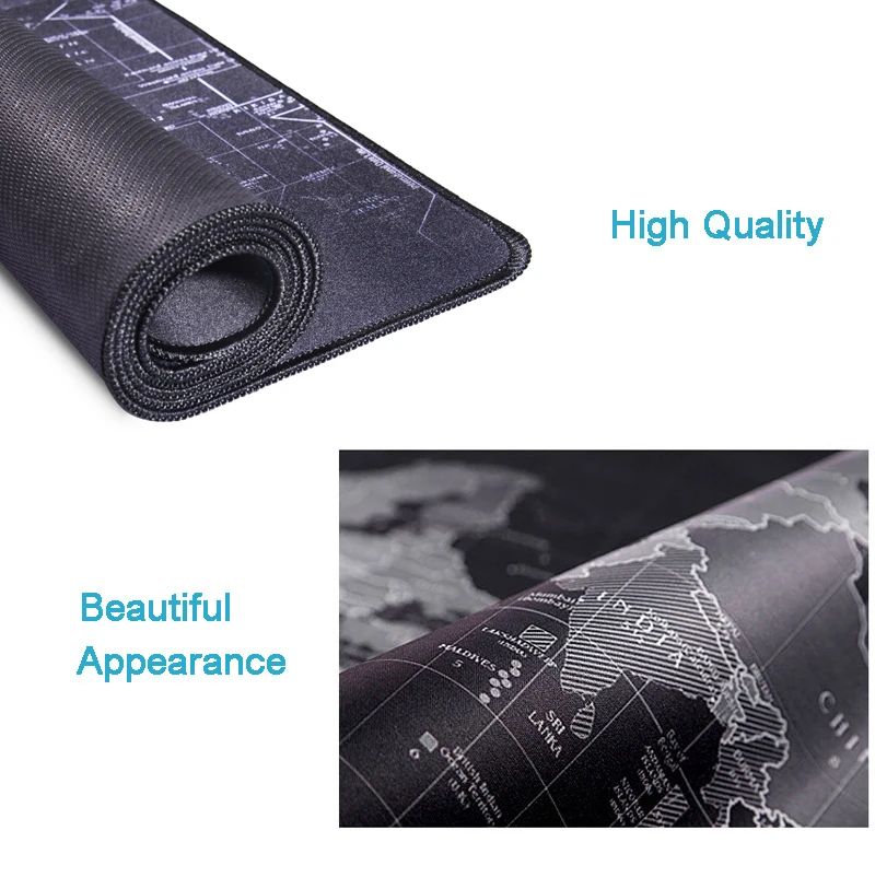  Shellnail Gaming Mouse Pad Large Mouse Pad Gamer Big Mouse Mat Computer Mousepad Led Backlight Surf