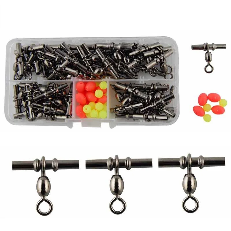 Buy 50pcs Cross Line Crane Fishing Swivel Brass Tube Cross line Crane Swivels