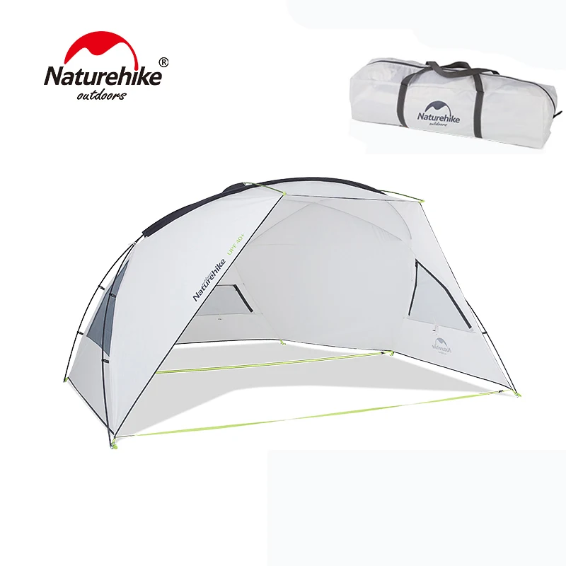 Naturehike GNIE Пляжный Тент солнцезащитный брезент с защитой от УФ лучей полюсами