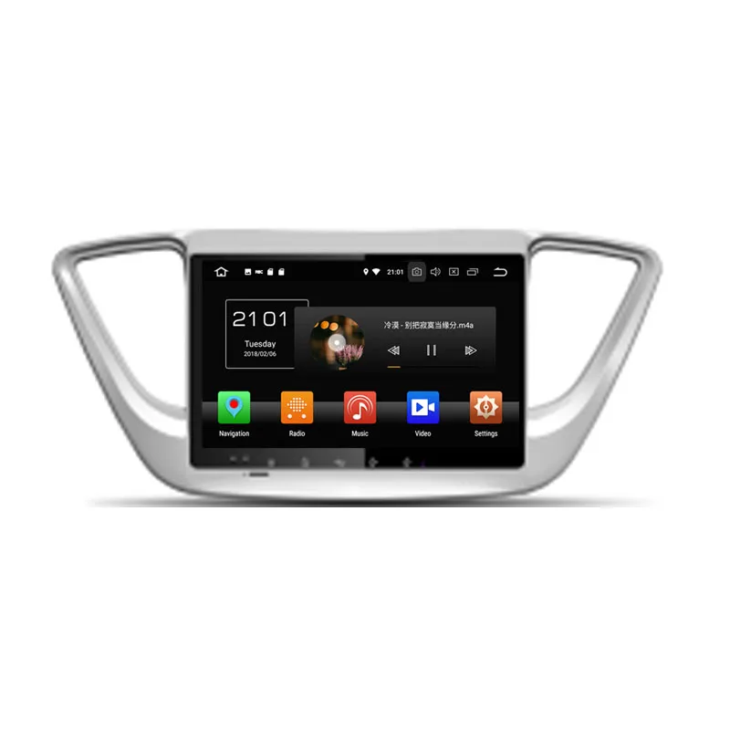 

64G Android 8.0 For Hyundai Verna/Accent/Solaris 2017 2018 Octa Core PX5 Car DVD Multimedia GPS Navigation Autoradio dvd player