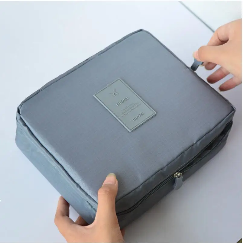 طبعة السفر للماء كبيرة الطائرات حقائب للزينة حقيبة سفر لمستحضرات التجميل أساسيات التجميل أكياس الحالات منظم مستحضرات التجميل