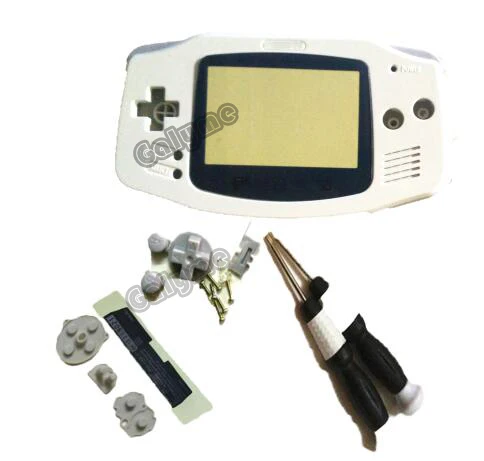 Full set Многоцветная Seclect корпус оболочки ремонт игровой консоли подходит для Nintendo dogameboyadvancegba чехол Крышка Запасная часть - Цвет: Full set