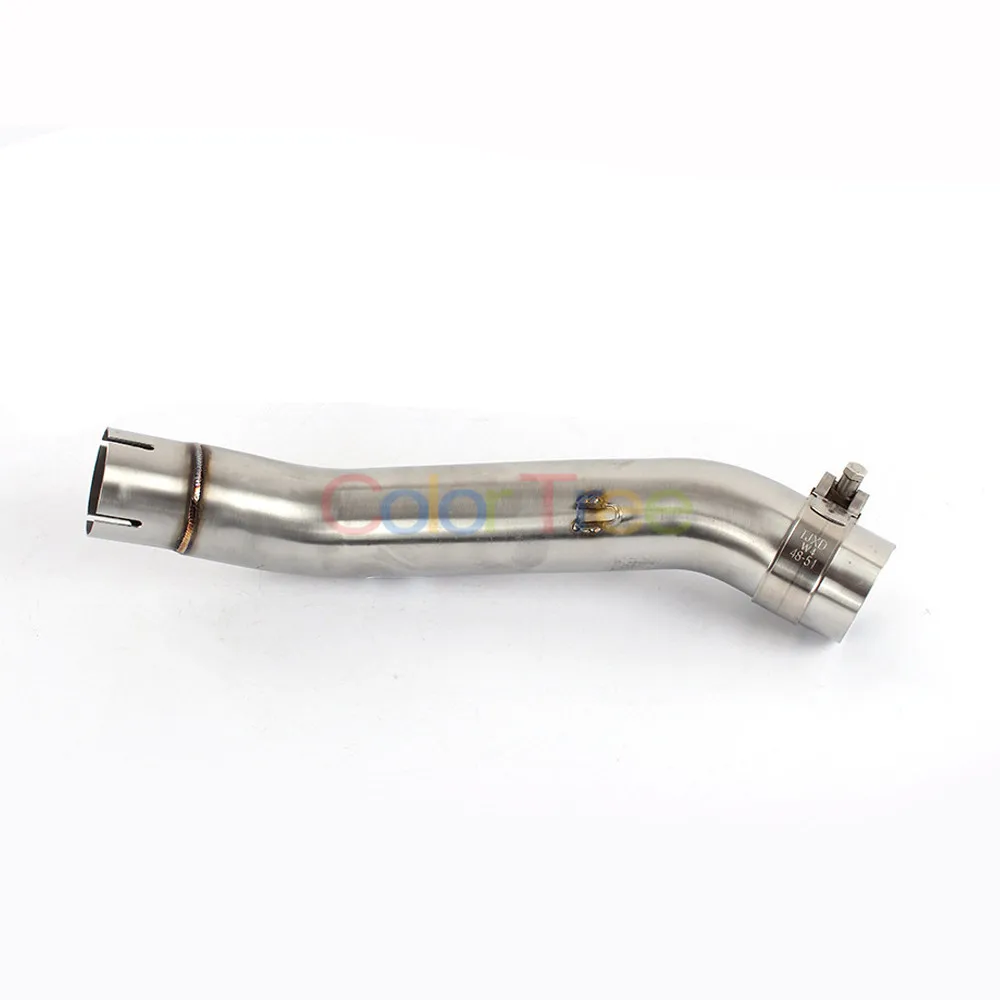 

Motorcycle Muffler Mid Pipe Motorcycle Exhaust Pipe Stainless steel For Benelli TNT300 TNT 300