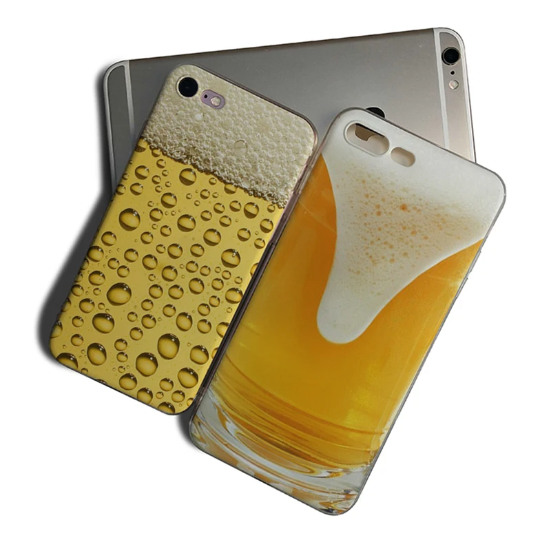 

IMIDO beer foam Cellphones cover For Iphone 6 6S 6PLUS 6SPLUS 7 8 7PLUS 8PLUS X XS XR XSMAX 5 5S SE