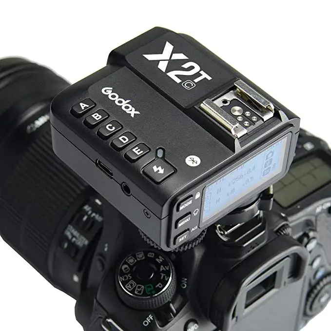  Godox X2T-C X2T-N X2T-S X2T-F X2T-O X2T-P TTL Wireless Flash Trigger for Canon Nikon Sony Camera Bl