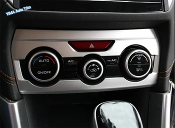 

Lapetus Auto Styling Air Conditioning AC Multimedia Knob Panel Cover Trim Fit For Subaru XV Crosstrek 2017 - 2020 ABS Matte