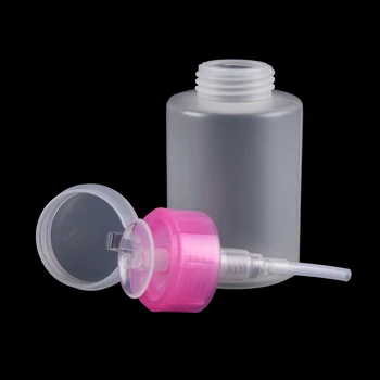 

1PC 150ml Big Pump Dispenser Polish Remover Cleaner Empty Bottle for Manicure Pedicure Art Tools Nail Art Makeup Liquid Holder