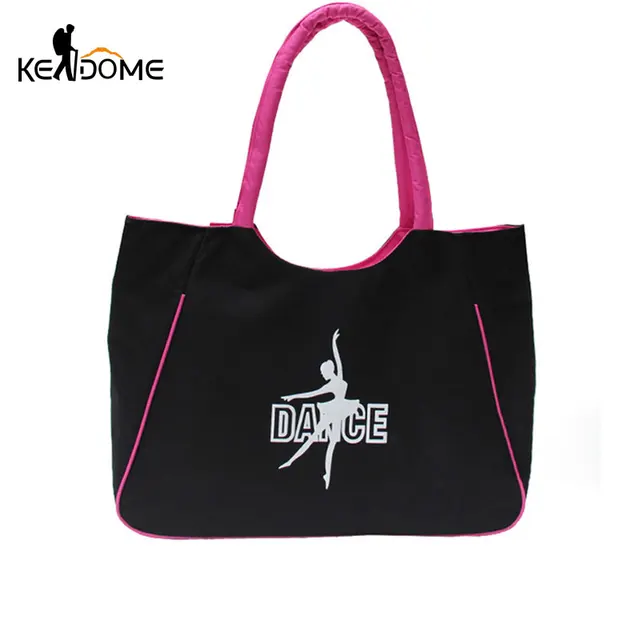 Best Offers Yoga Fitness Bag Embroidery Pattern For Women Gym Bags Waterproof Nylon Training Sport Bag Travel Duffel Clothes Handbag XA606WD