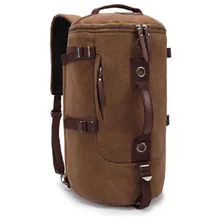 Большая емкость дорожные сумки человек военный тактический Открытый горный туризм; Кемпинг; Пешие Прогулки Рюкзак Холст ведро сумка на плечо