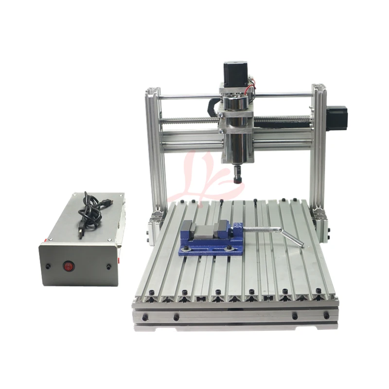  Máquina de grabado CNC de madera 3 ejes 4 ejes 5 ejes CNC 3040 fresadora 400W Puerto USB soporte Wi