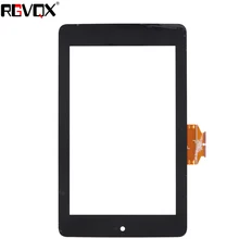 RLGVQDX New 7" For ASUS Google Nexus 7 ME370 ME370T ME370TG 5185L FPC-1 Touch Screen Black High Quality Replacement Glass