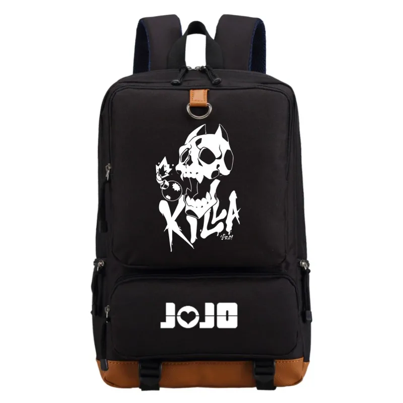 WISHOT JoJo необычный рюкзак для путешествий, рюкзак для подростков, Повседневная сумка для ноутбука - Цвет: black1
