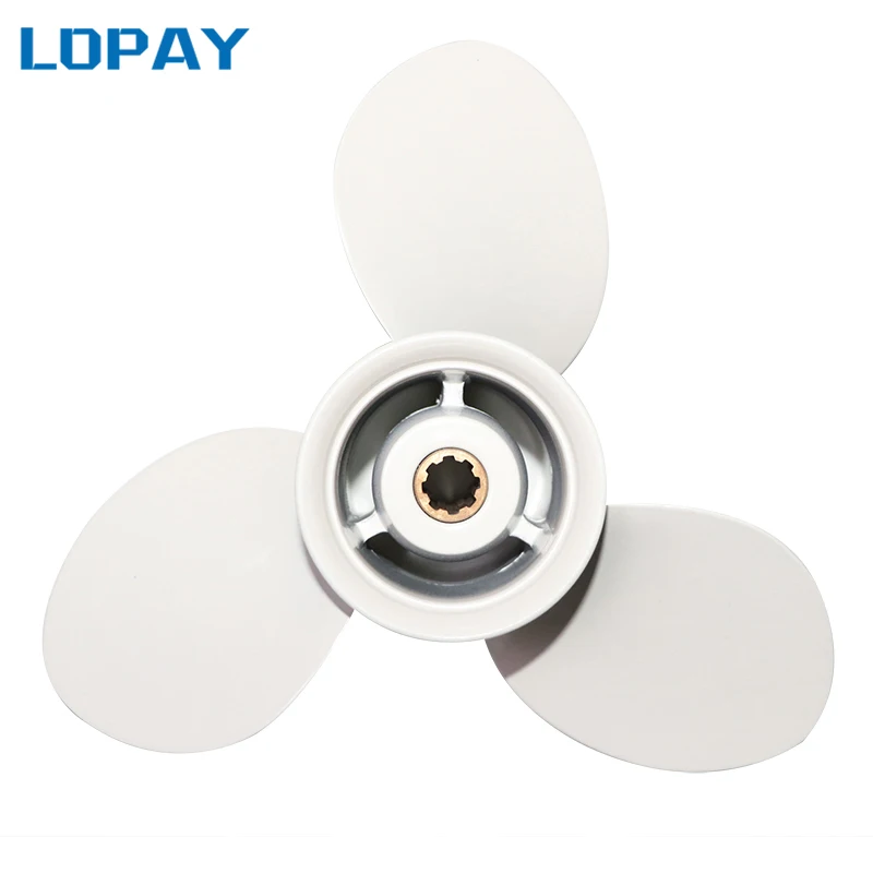 

Propeller 9 1/4X9-J for Hidea 2 stroke 15HP boat engine