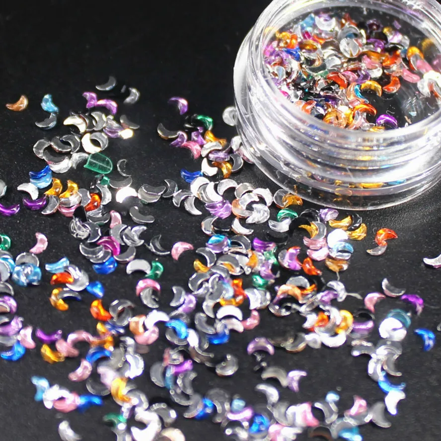

Mix Colorful Moon Optional Monochro Eye Powder Shadow Women Beauty Eye Make Up Glitter Powder Makeup Dance Party Decorations M2