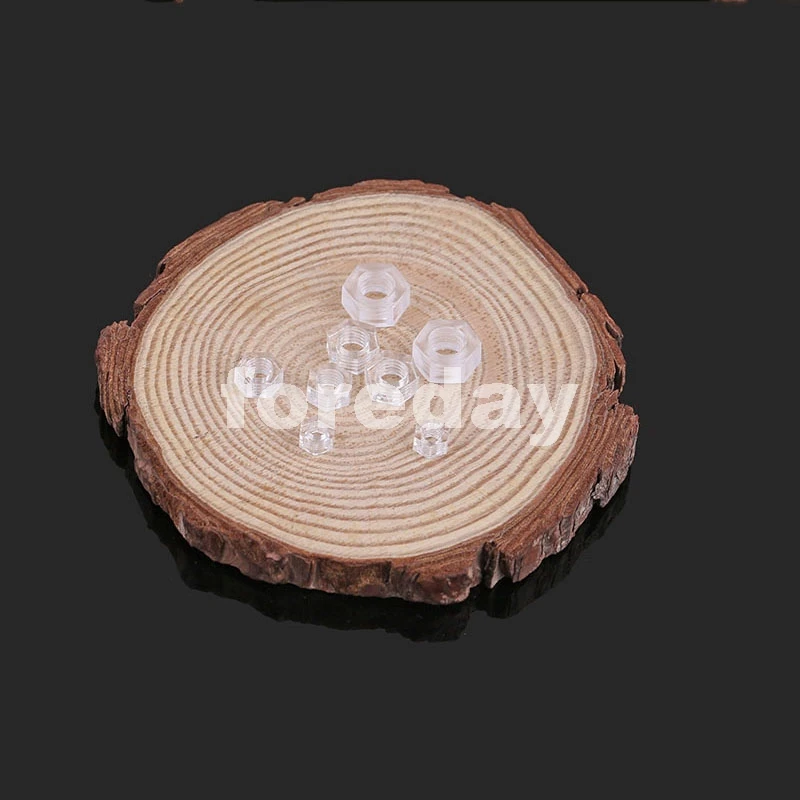 

1000 шт Новые HQ пластиковые шестиугольные гайки PC прозрачные акриловые гайки M3 M4 M5 M6 1 лот = 1000 шт 3 мм 4 мм 5 мм 6 мм * BT001-004