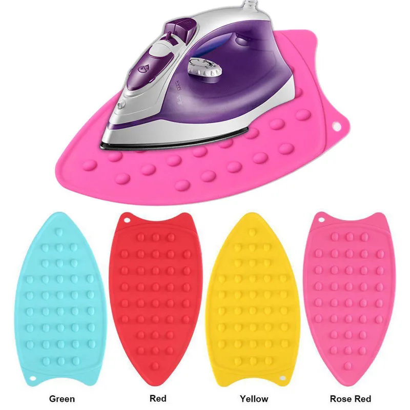 Home Portable Silicone Iron Rest Pad For Ironing Board Heat Resistant