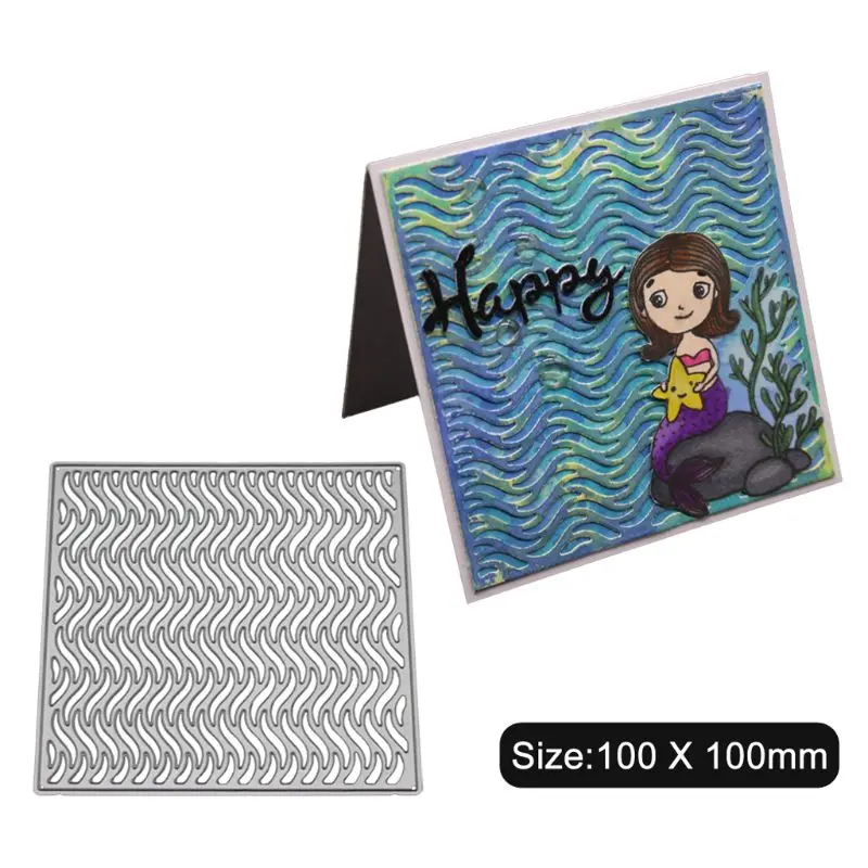

Irregular Frame Metal Cutting Dies Stencil Scrapbooking Album Stamp Paper Card Embossing Craft Decor