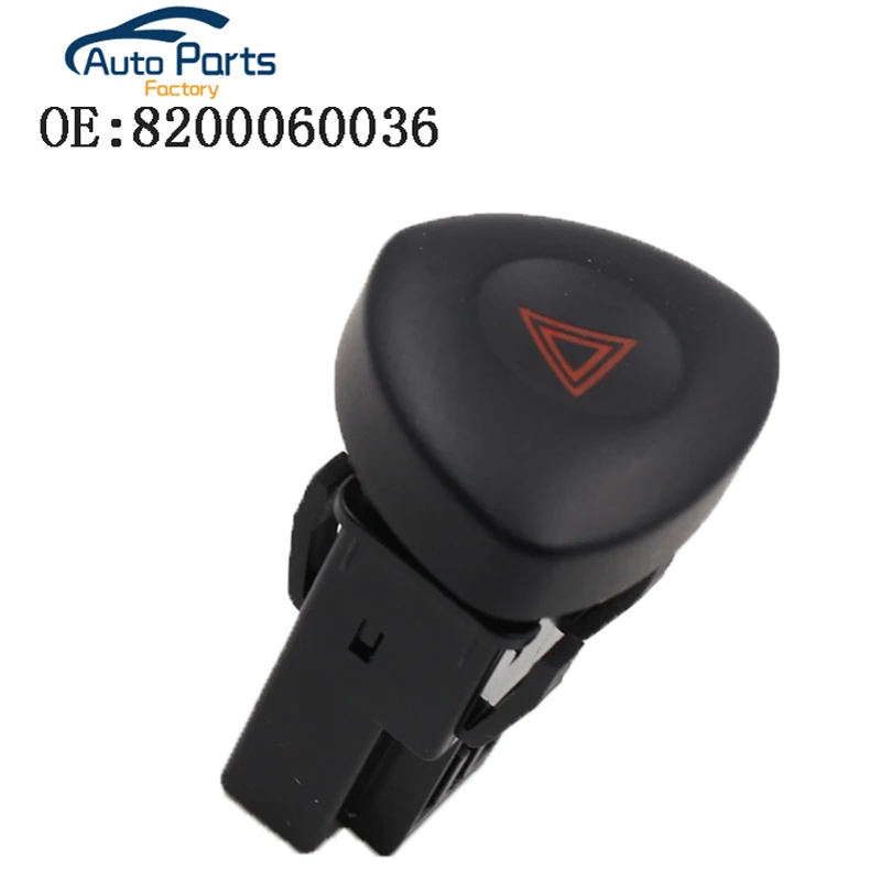 Аварийные огни предупреждающий переключатель для Renault Clio MK 2 II 2001-2006 OEM 8200060036 |