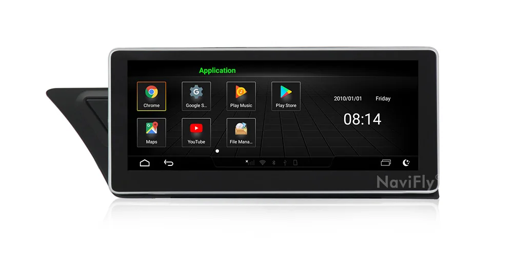 NaviFly Android система автомобиля радио мультимедиа палер для Audi A4 A5 2009- с 3G ram 32G rom wifi 4G BT