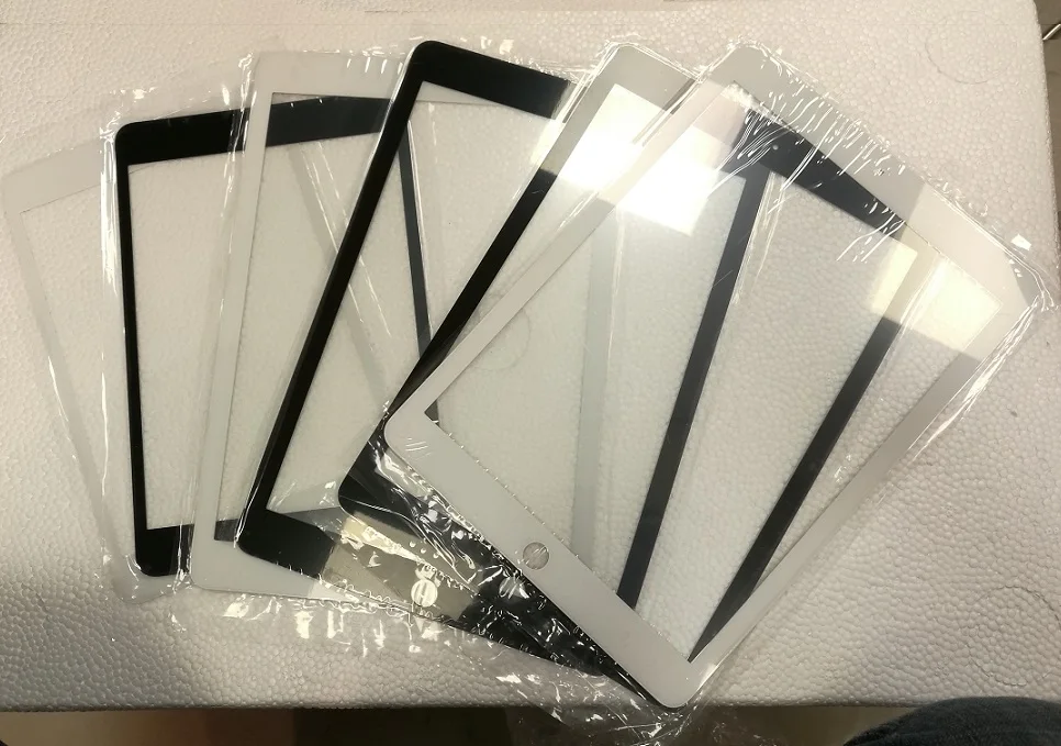 New LCD Screen Front Outer Glass Lens for Tablet PC iPad 3 6 Air 2 Pro 9.7 10.5 12.9inch mini4 Repair Plate | Мобильные телефоны и