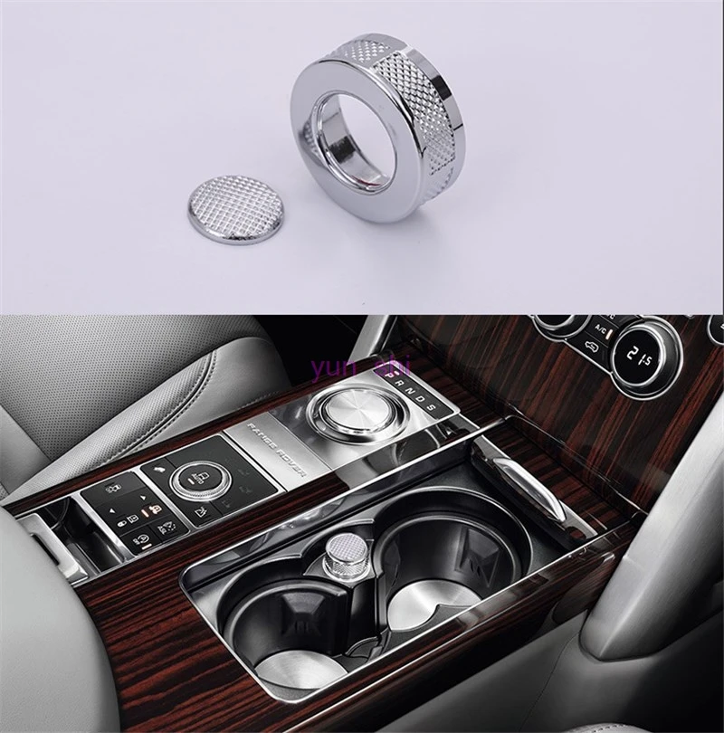 Angelguoguo Chrome Car Cigarette Lighter Covers Trim For Land Rover