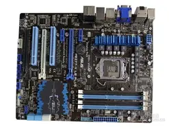 Asus P8Z77-V LE PLUS настольная материнская плата LGA 1155 DDR3 32 GB USB3.0 для I3 I5 I7 cpu Z77 материнская плата бесплатная доставка