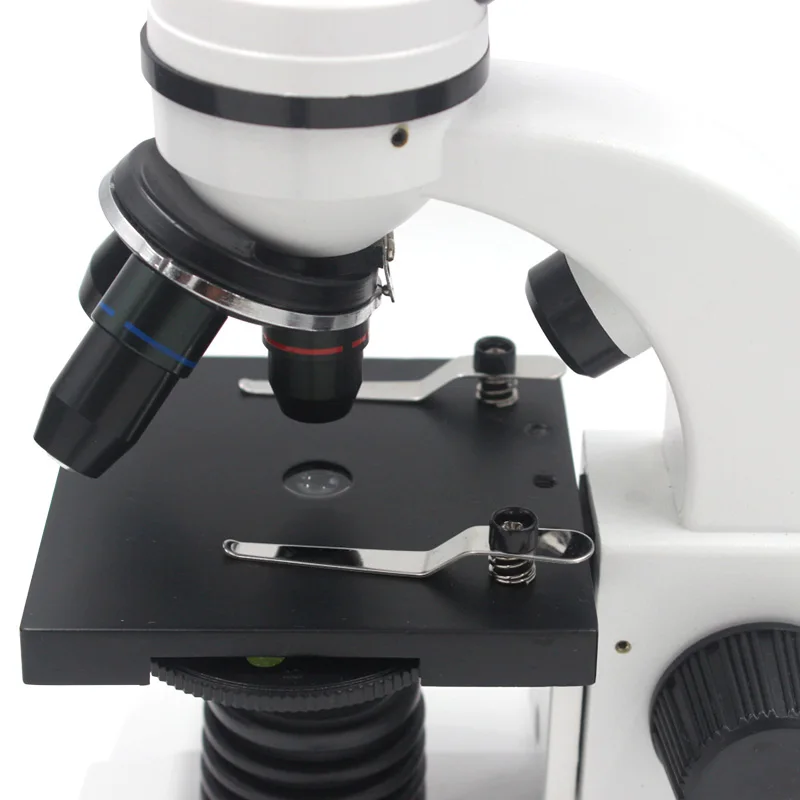 CDEK монокулярный стерео микроскоп 40-640X постоянного тока с аккумулятором для студентов, обучающих и естественных исследований, портативный ручной светодиодный микроскоп