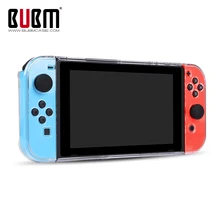 BUBM Crystal Case жесткая Защитная крышка Крышка для консоли nintendo Switch& Joy-Con с закаленным стеклом Защитная крышка для экрана
