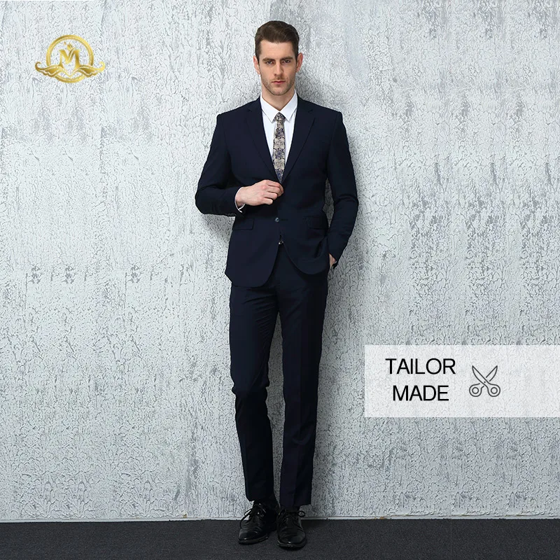 

Wrwcm Custom Men Suit High Quality Custom Tailored Two Color Support Enterprise Customization Gentleman Style Custom Made