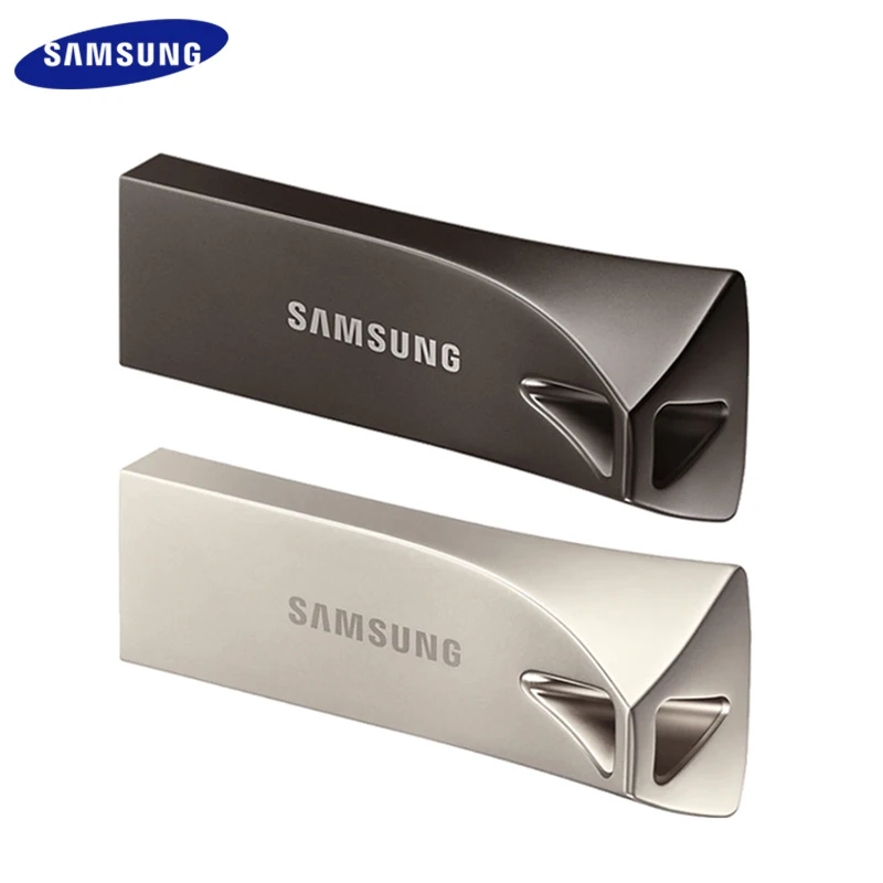 SAMSUNG USB флеш накопитель 32 ГБ 64 128 256 3 1 серый металлический мини флешка карта памяти