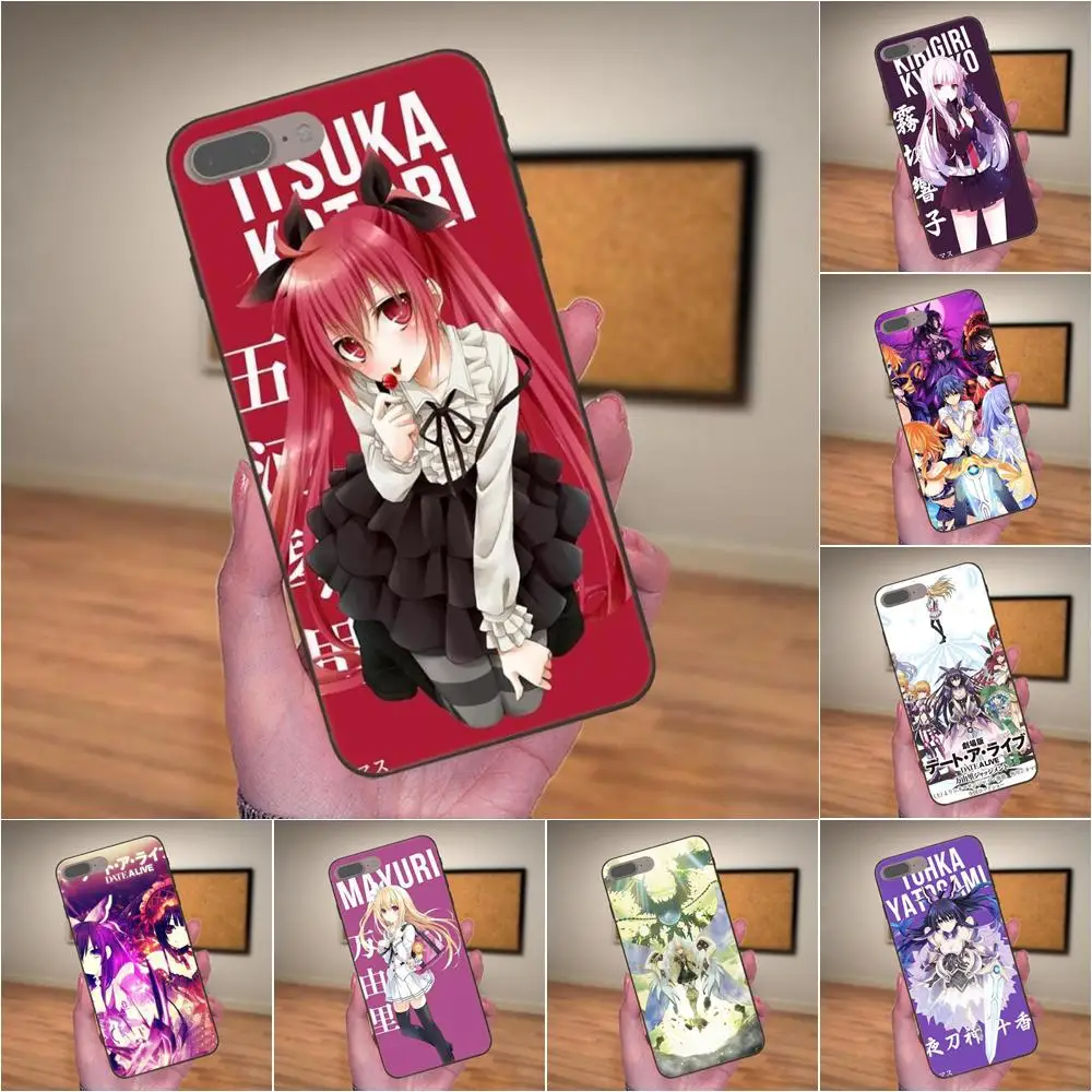 

Anime Date A Live Movie Pretty Girl TPU Phone For Huawei nova 2 Plus 2S 3i 4 4e Y3 Y5 II Y6 Y7 Y9 Lite Plus Prime 2017 2018 2019