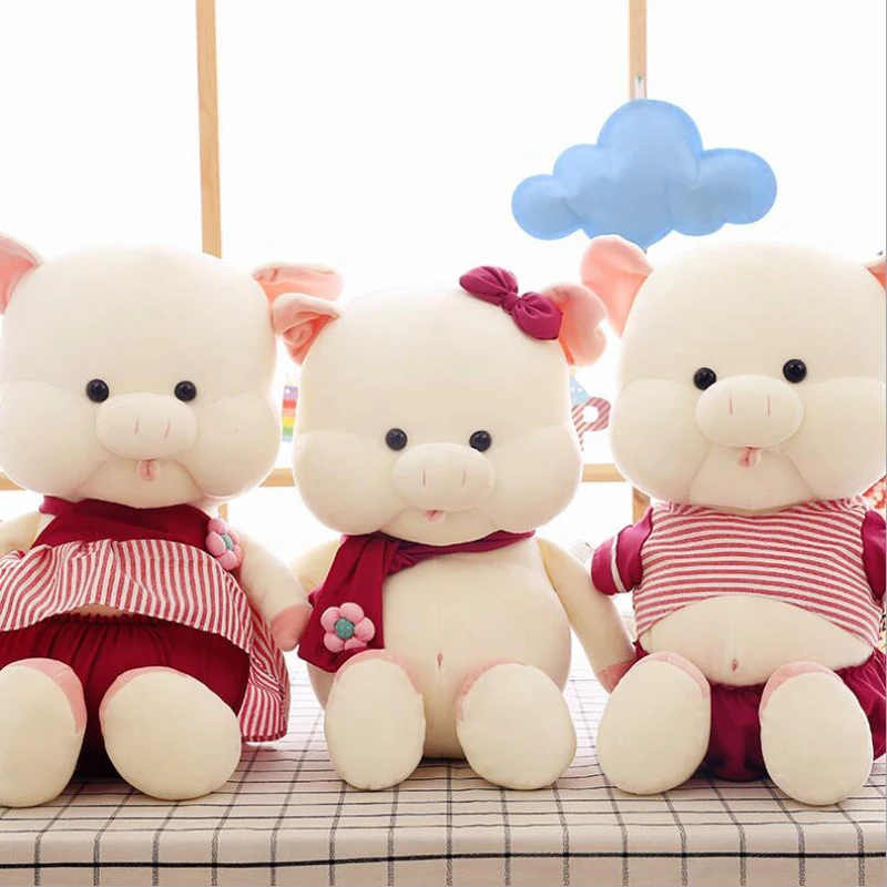 

Creative Lovely Pig Short Plush Toy Stuffed Animal Plush Doll Toys Birthday Gift Send to Children & Girlfriend