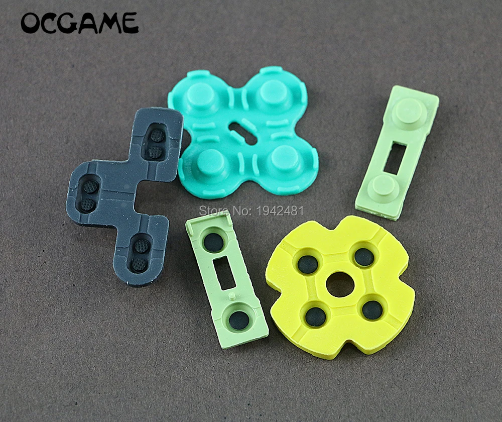 

OCGAME 20sets/lot Replacement Conductive Silicone D Pads Rubber button for Playstation 2 PS2 Controller Repair Part