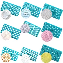 DIY помадка торта тиснение цветок Формочки печенья формы глазури тиснение форма-резак для украшений инструменты для выпечки тортов