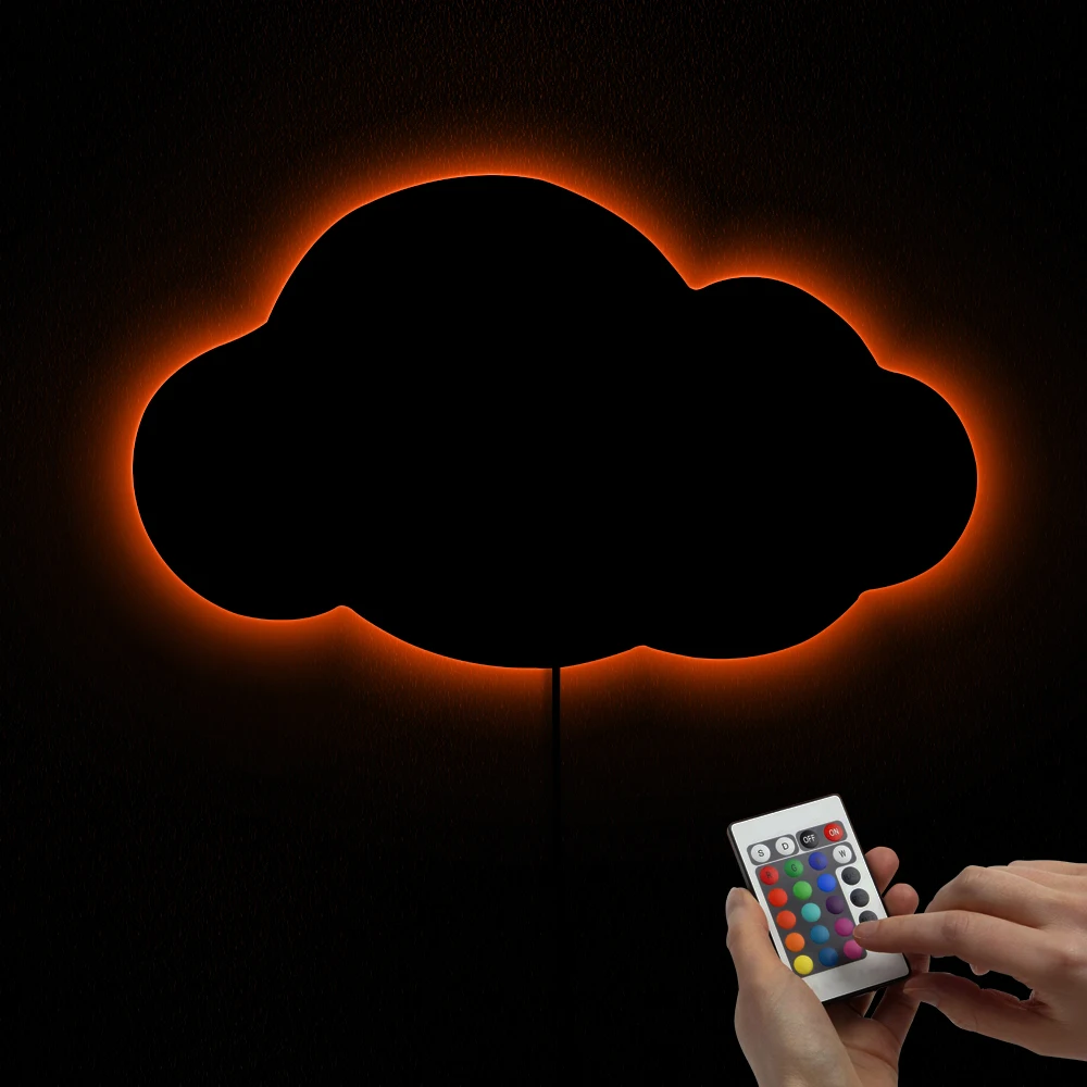 Buy 1Piece Moody Hanging Cloud Light LED Lighting Art
