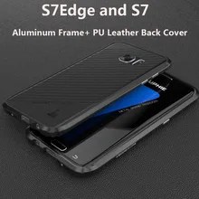 2016 Luphie Brand Metal Case for SAMSUNG Galaxy S7 Edge S7 Aircraft Aluminum Bumper Frame Phone