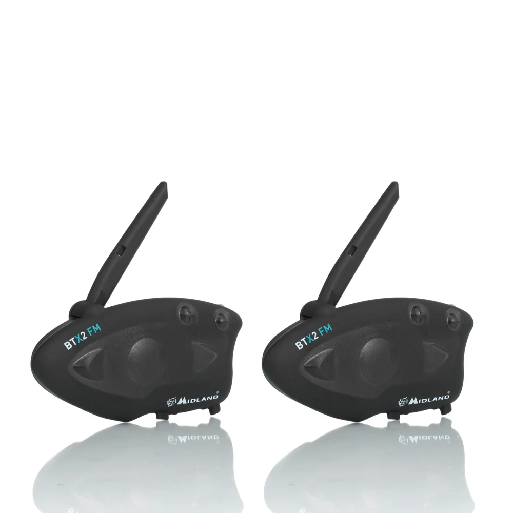 Bluetooth гарнитура для мотоциклетного шлема MIDLAND BTX2 2 шт. 800 м|motorcycle bluetooth|bt intercomhelmet