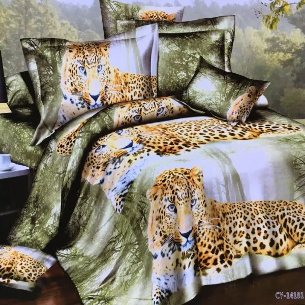 Lovely Animal Dog 3D Printed Bedding Set Double Size Floral Lion BS138 Bed Linen Pillowcases Shar Pei Home Bedroom Bed Covers - Цвет: 014181