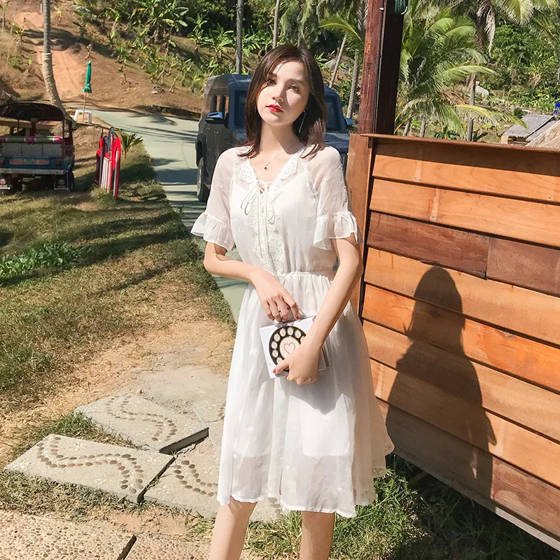 Meilleur Manches longues Sexy Femmes Robe Femme Summer Party Robe robes décontractées Robes