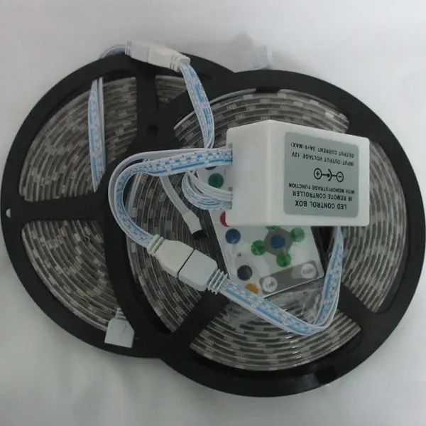 2x5 м лошадь Гонки Водонепроницаемый IP65 54led/m 270 светодиодов 5050 RGB SMD Мечта Цвет