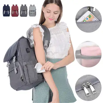 

2019 Large Capacity Diaper Bag Waterproof Mummy Maternity Travel Backpack