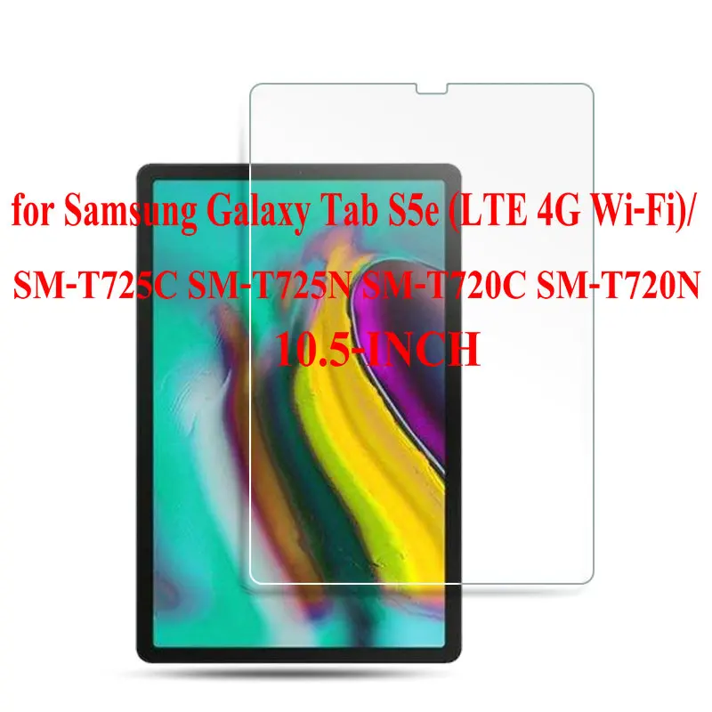 Защитная пленка из закаленного стекла для Samsung Galaxy Tab S5e LTE 4G Wi Fi SM T725C T725N T725 T720N