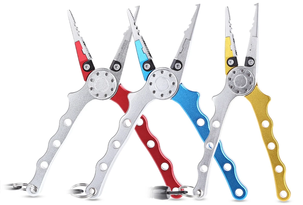 

FG Aluminum Alloy Seawater Fishing Lure Grip Hook Releaser Fishing Pliers Outdoor Fishing Tools High Quality Fish Grip Tool Lip