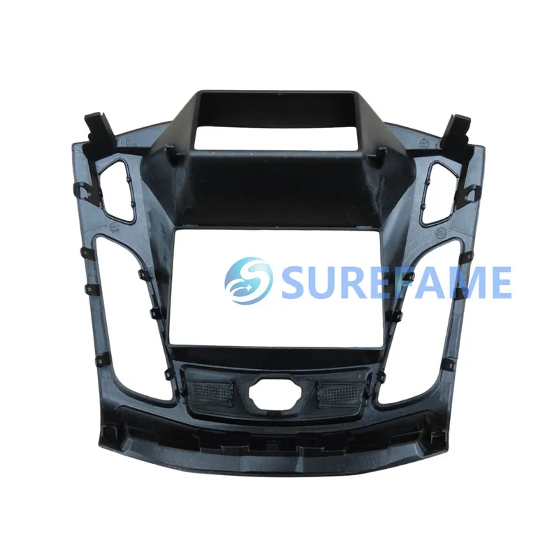 Двойной Din Автомобиль Радио Рамка для Ford для фокуса, C-Max 2010+ с выключателем тире отделка комплект переходная пластина DVD стерео панель адаптер