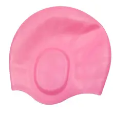 Шапочки для плавания высокие эластичные прочный унисекс Спорт для женщин мужчин's Мужчин's шапочки для купания однотонная одежда