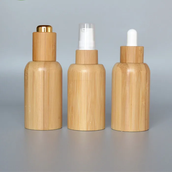 

15ml 30ml 50ml empty Natural Bamboo Wood glass dropper bottle bottle refillable bottle,30ml essential oil bottle bamboo