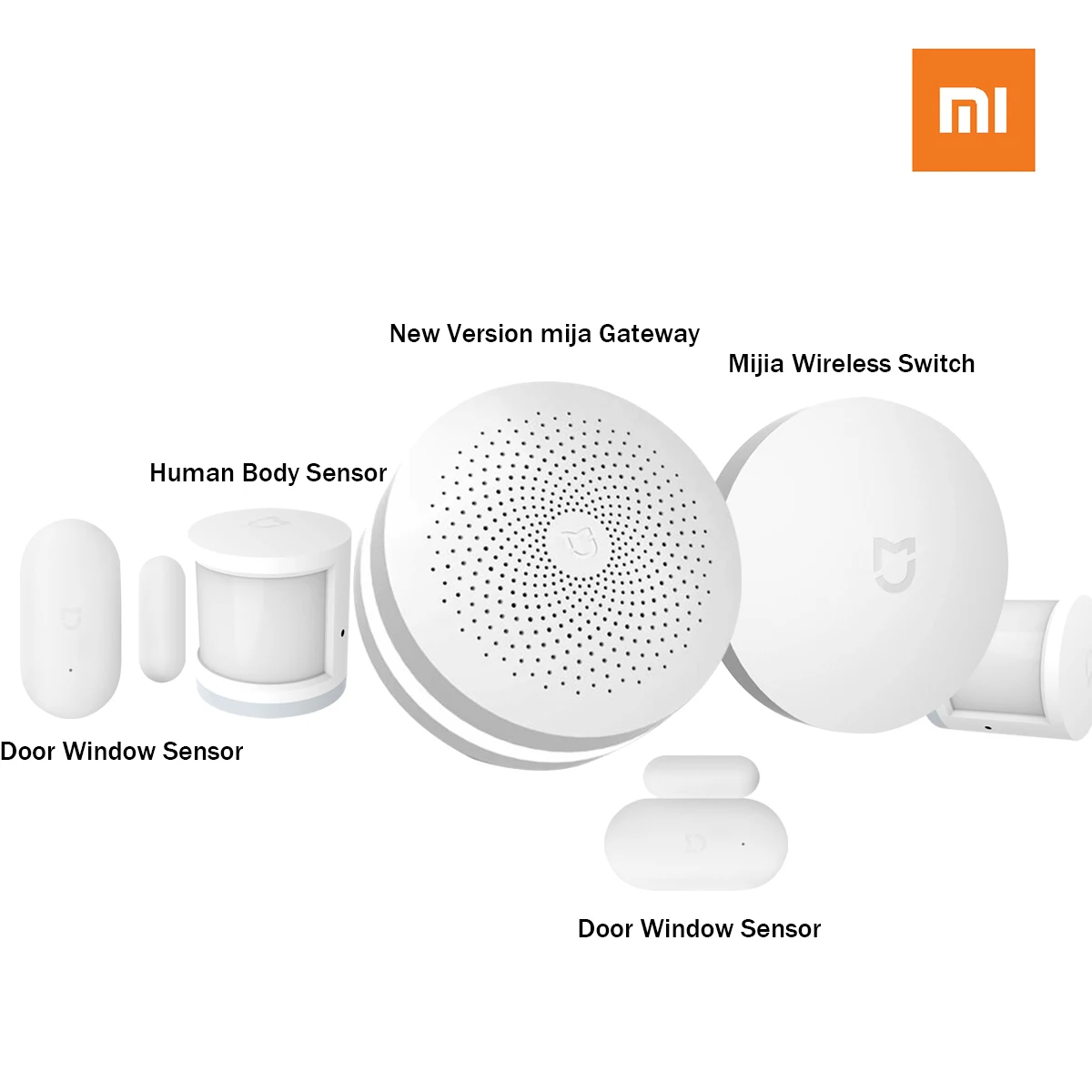 Оригинальные комплекты для умного дома Xiao mi, европейская версия mi для умного сенсора, комплект управления, концентратор, датчик движения, окна, двери, датчик s, беспроводной переключатель mi APP