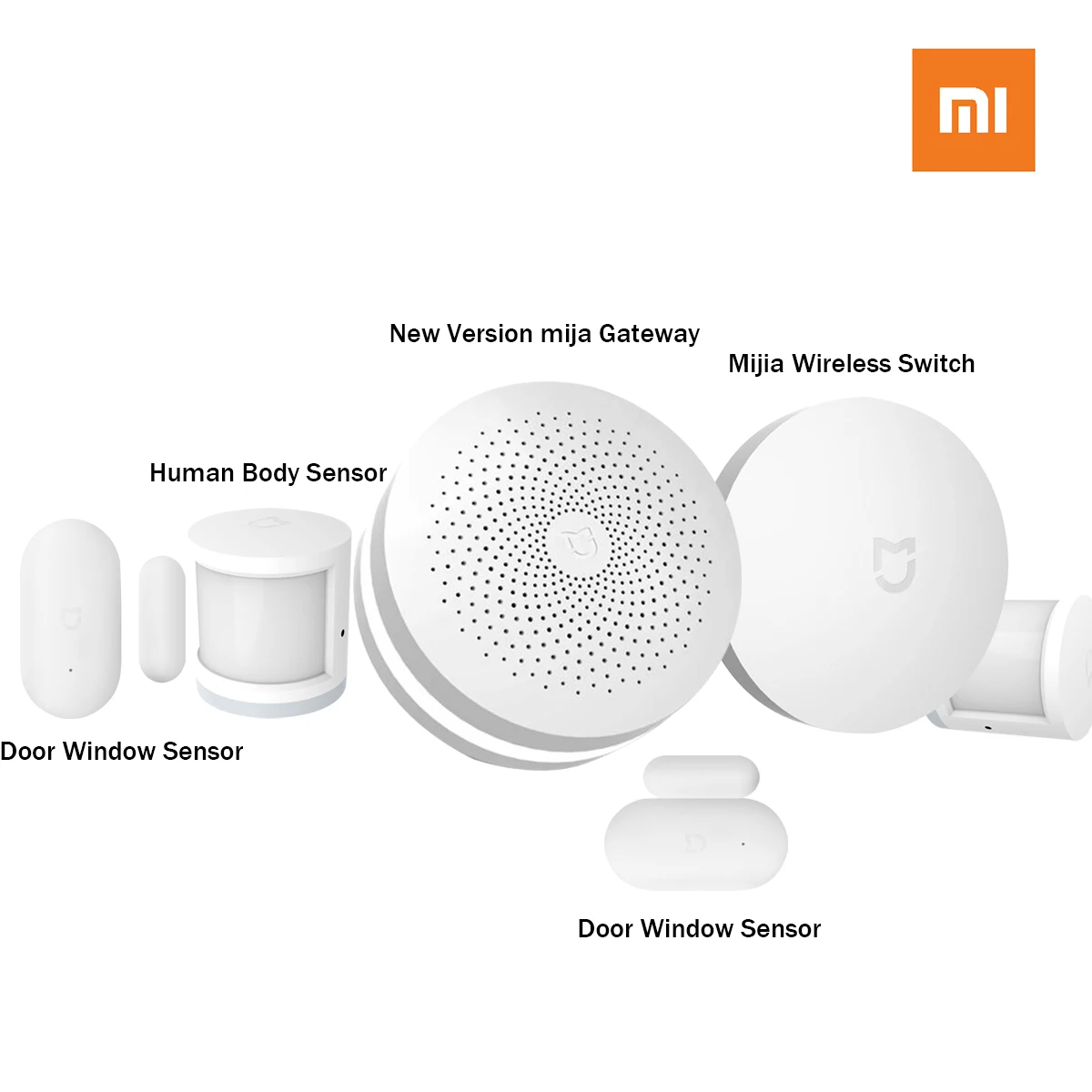  Original Xiaomi Smart Home Kits EU Version Mi for Smart Sensor Set Control Hub Motion Window Door S