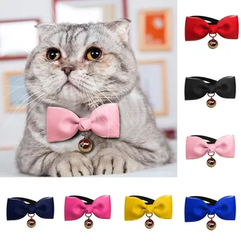 

Dog Bows Classic Pet Dog Cat Bowtie Pet Tie Polyester Necktie Pet Decoration Collar Pet Supplies Accesorios